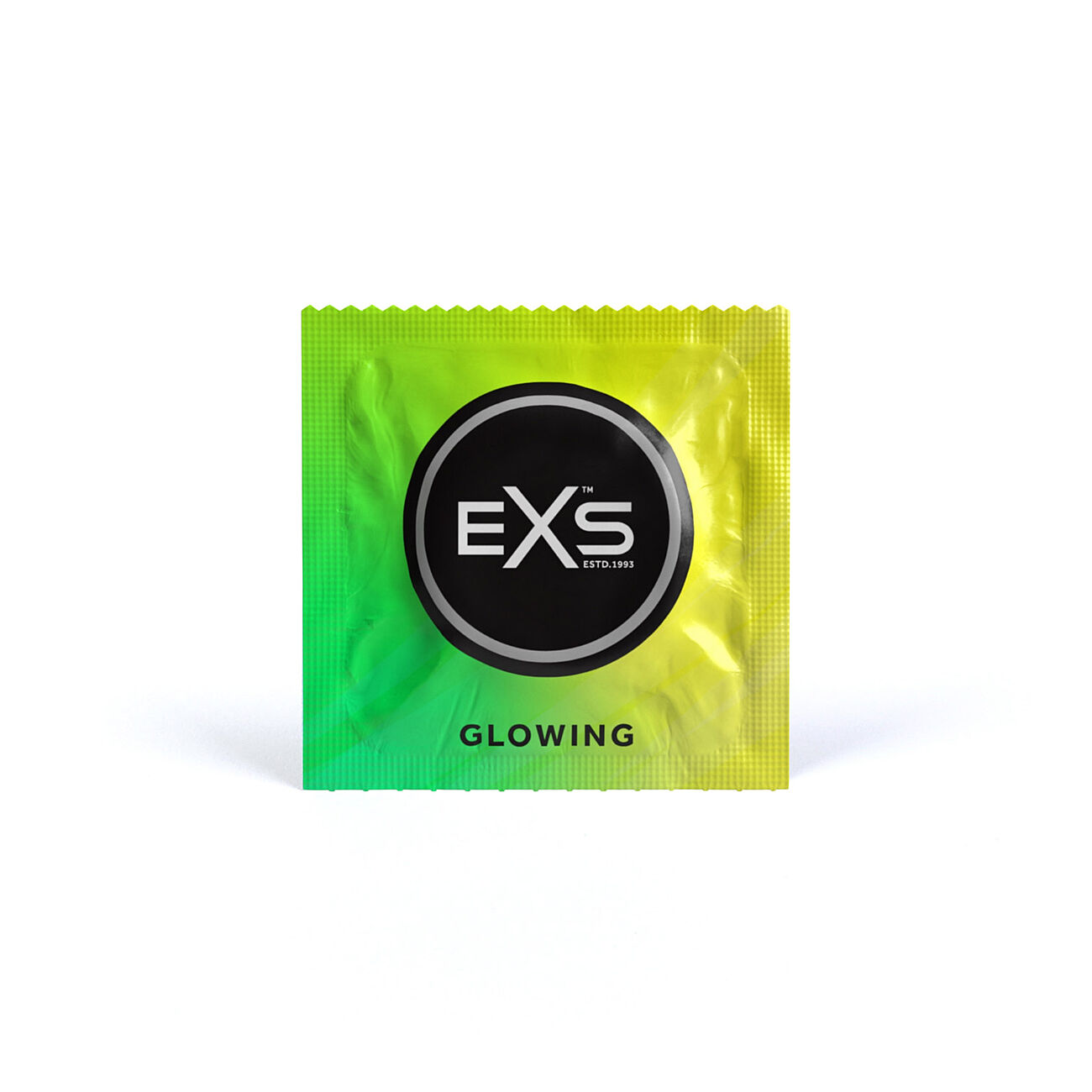 EXS Glowing - Kondomi, 3 kpl