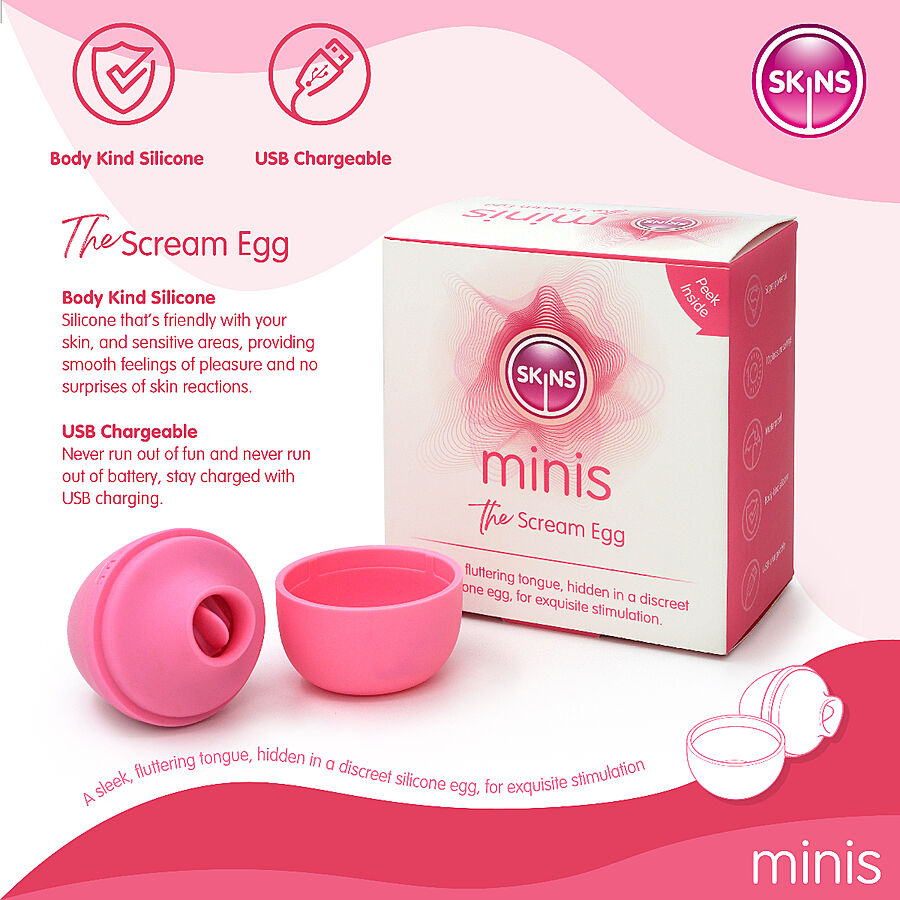 Skins The Scream Egg - Klitoriskiihotin
