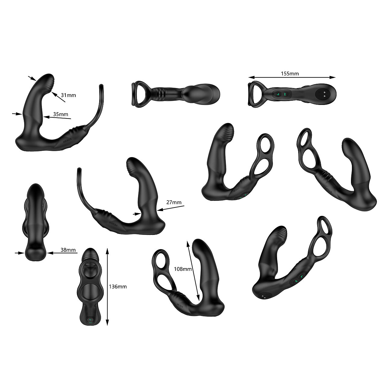 Nexus Simul8 Wave Edition - Moottoroitu eturauhaskiihotin