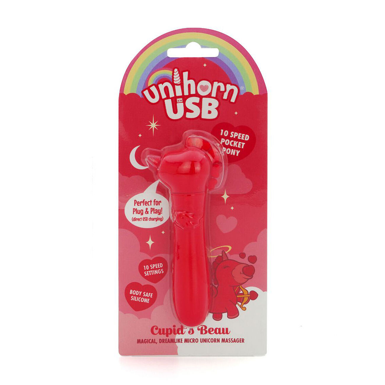 Unihorn USB Cupid's Beau - Klitoriskiihotin