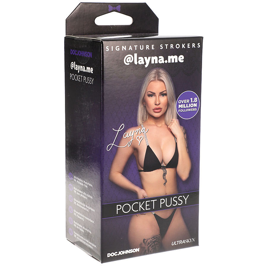 Signature Strokers layna.me Pocket Pussy - Tekovagina