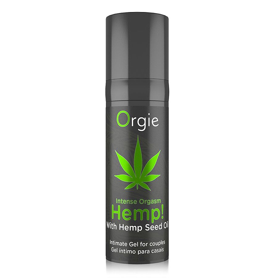 Orgie Hemp Intense Orgasm - Unisex kiihotusgeeli, 15 ml