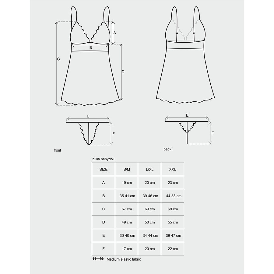 Obsessive Idillia - Babydoll & string