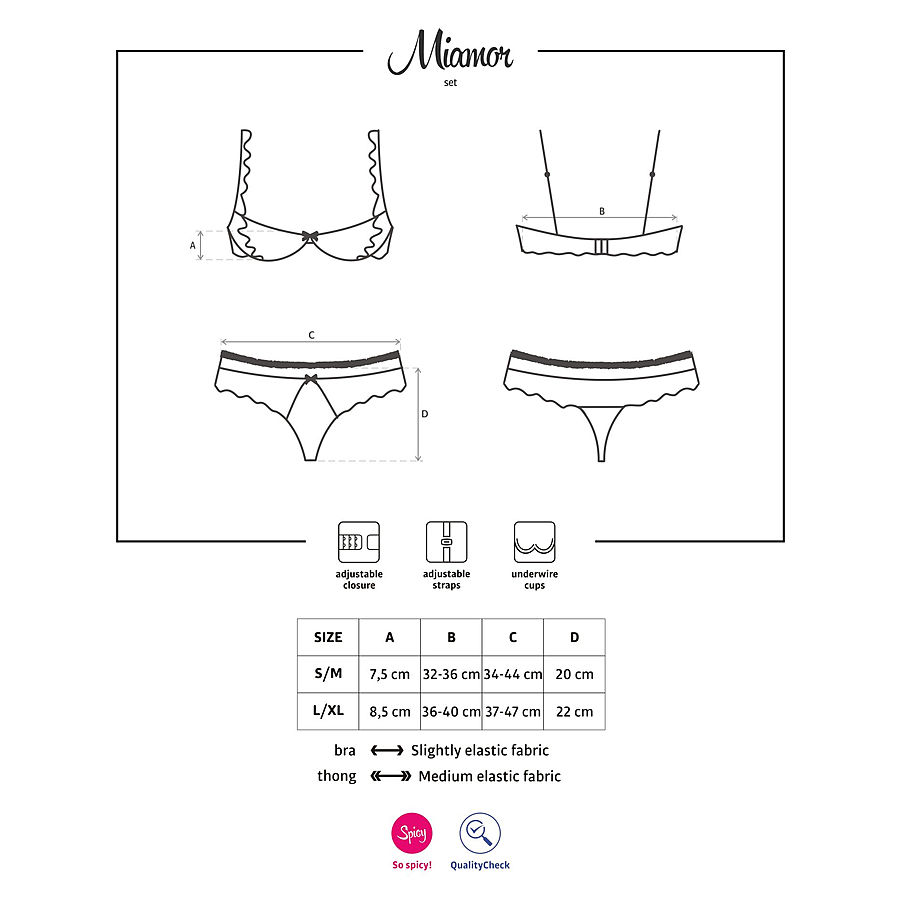 Obsessive Miamor - Set, black