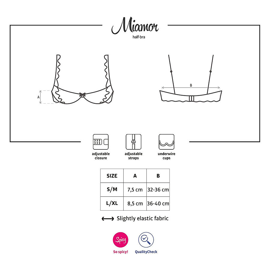 Obsessive Miamor - half-bra