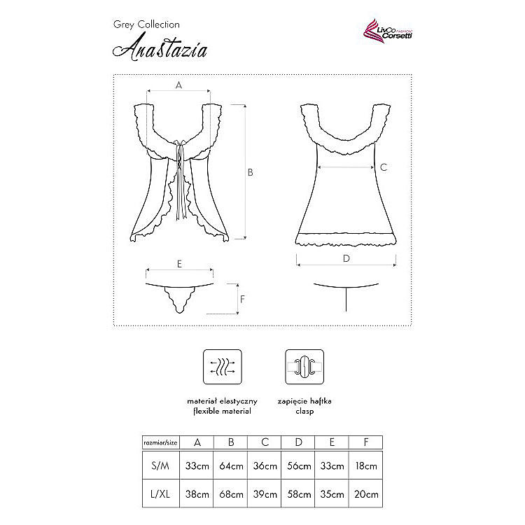 LivCo Corsetti - Anastazia babydoll