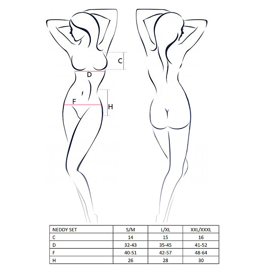 Passion Neddy - Set, Plus Size