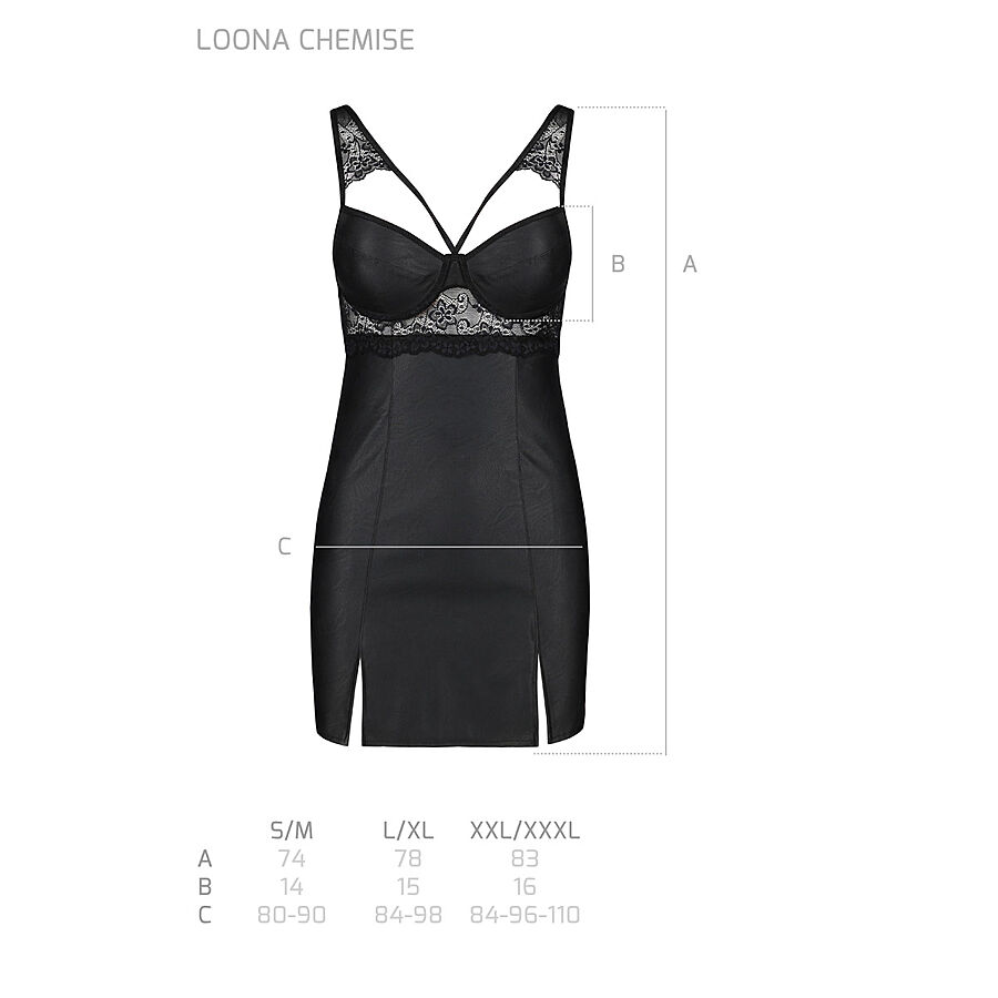 Passion Loona - Chemise + stringit