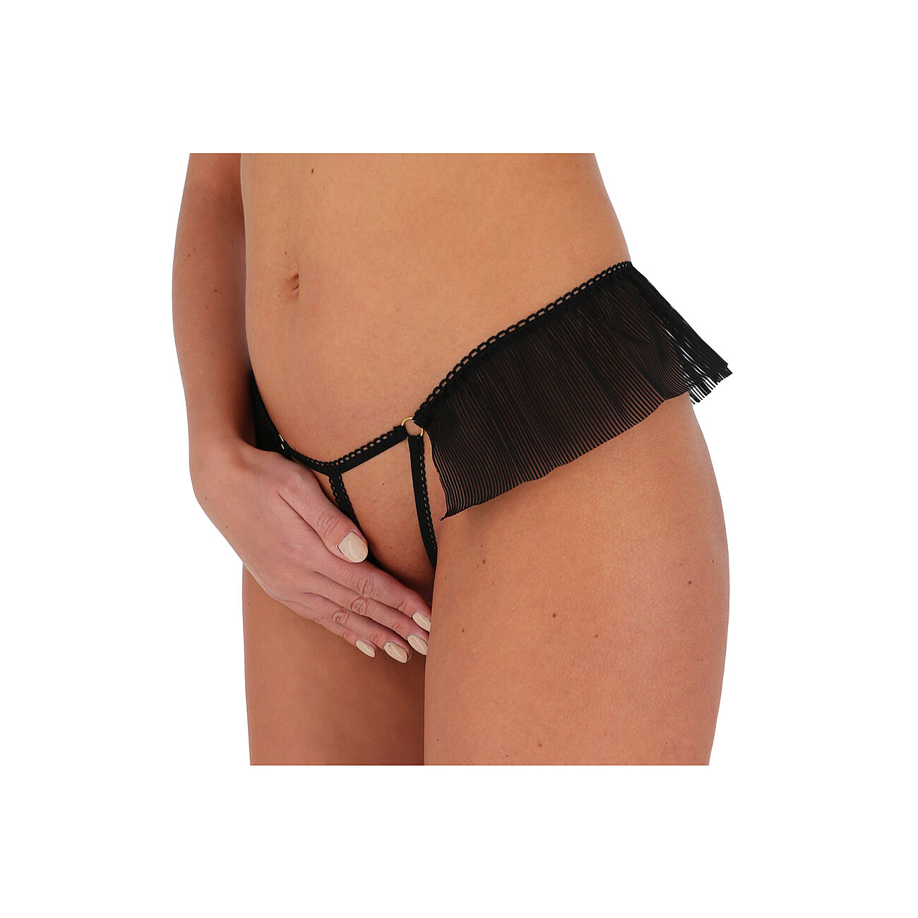 Passion Penny - Avopikkuhousut, Plus Size