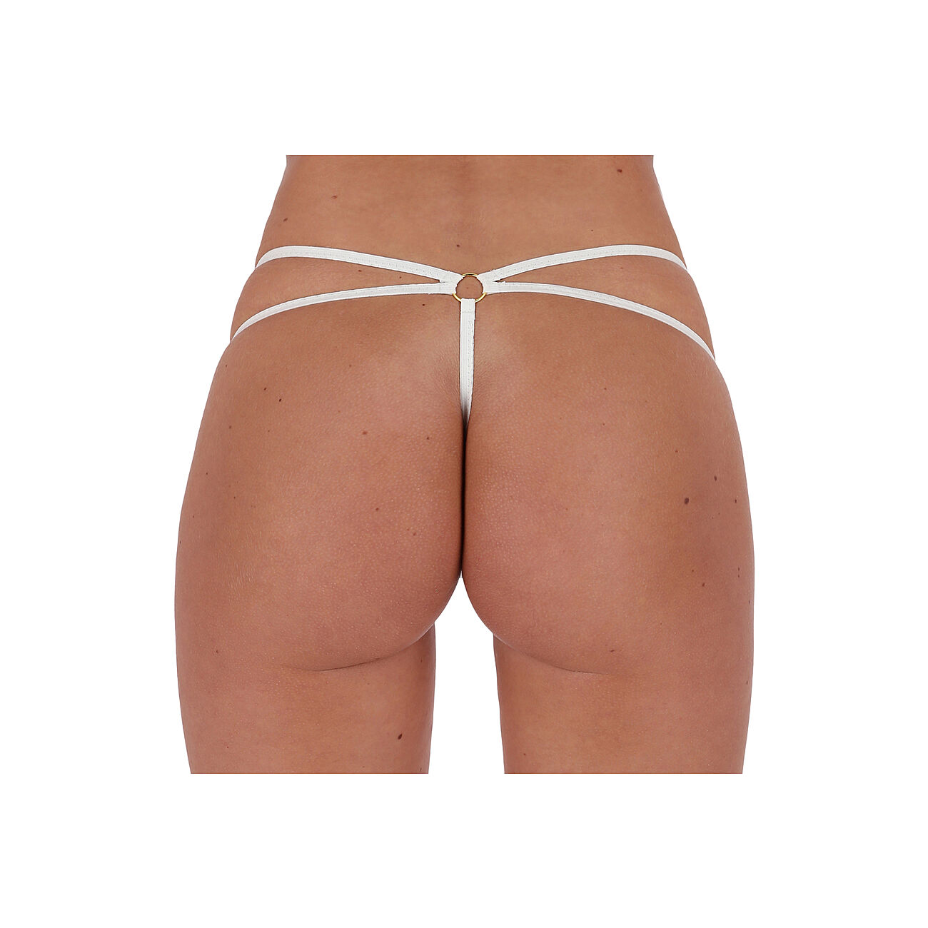 Passion Rosca - Stringit, valkoinen, Plus Size