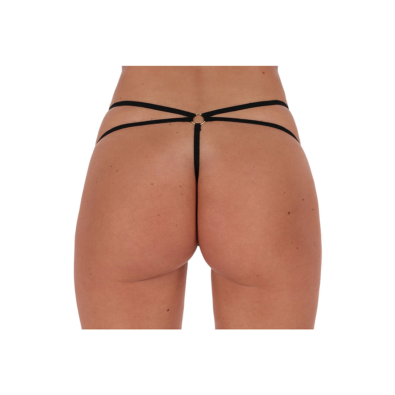 Passion Rosca - Stringit, musta, Plus Size