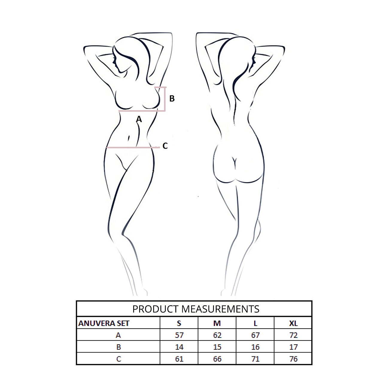 Passion Anuvera - Alusasusetti, punainen