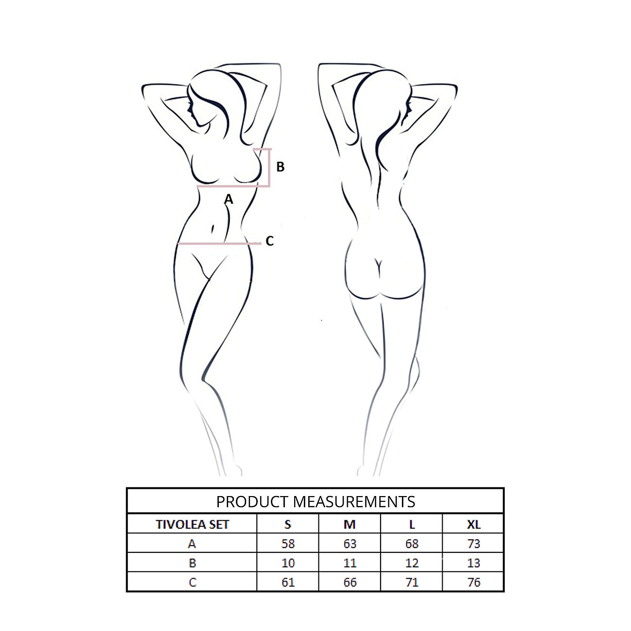 Passion Tivolea - Alusasusetti, lila
