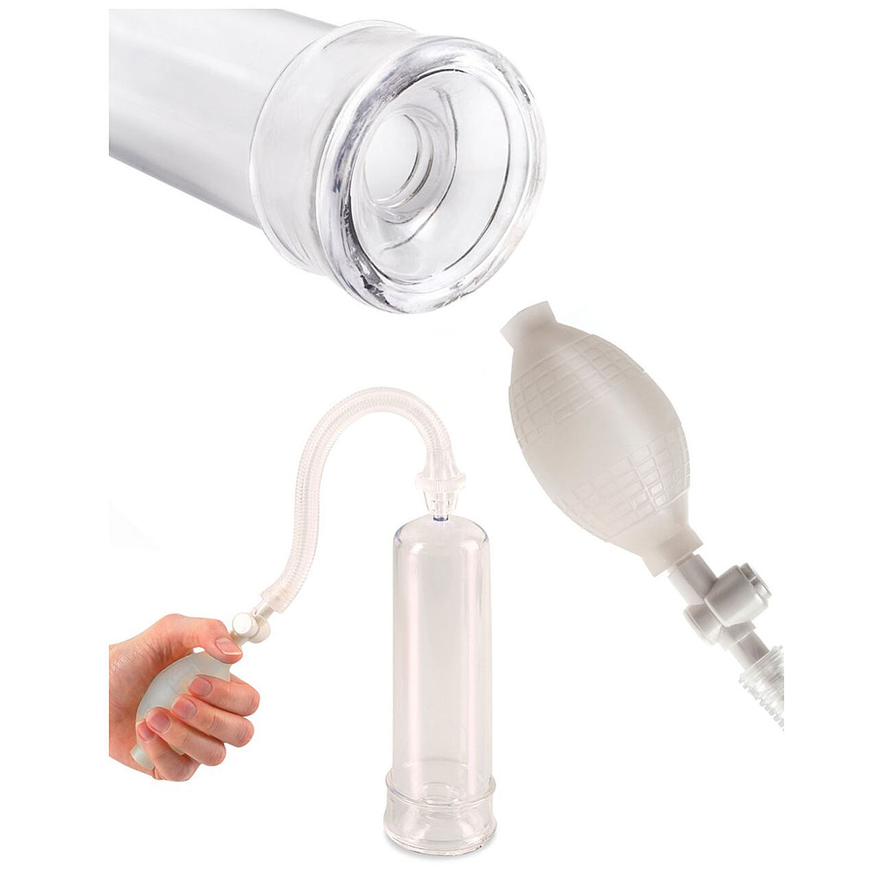 Pump Worx Beginner's Power - Penispumppu, kirkas