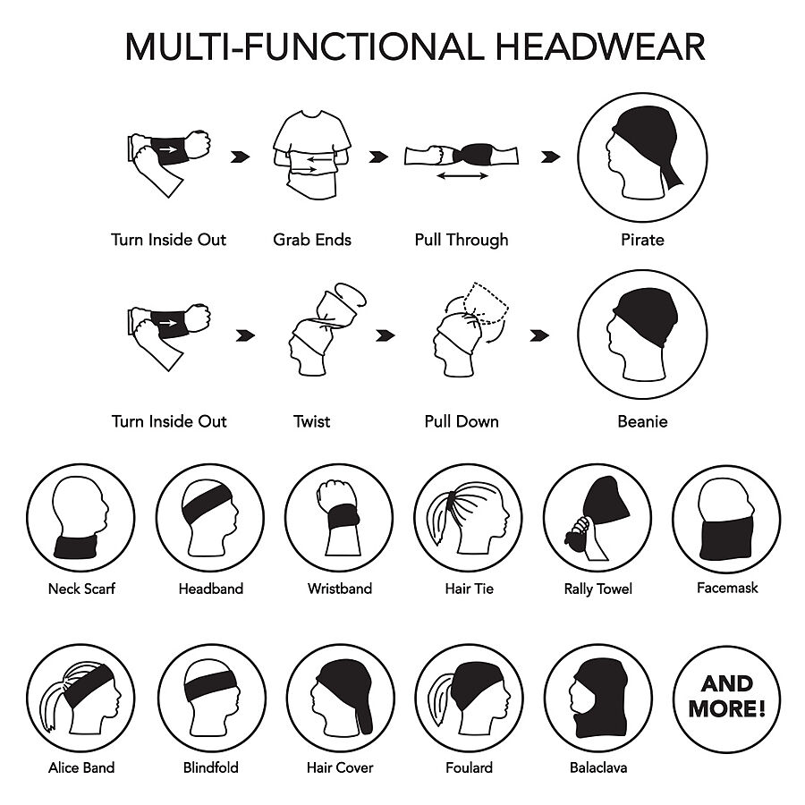 Kaalimato - Tuubihuivi