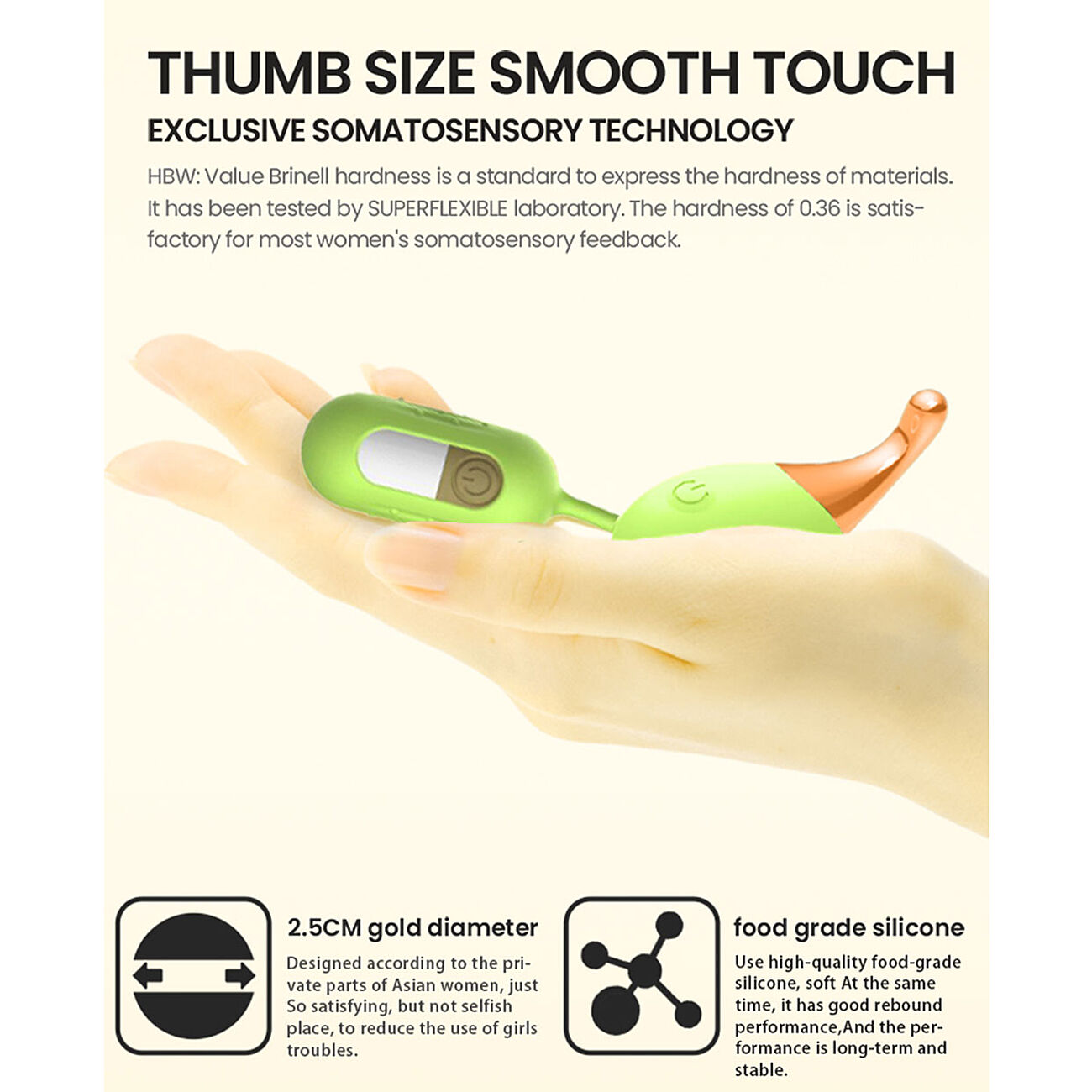 KOVIDA - 4-osainen kiihotinsetti kauko-ohjaimella, vihre