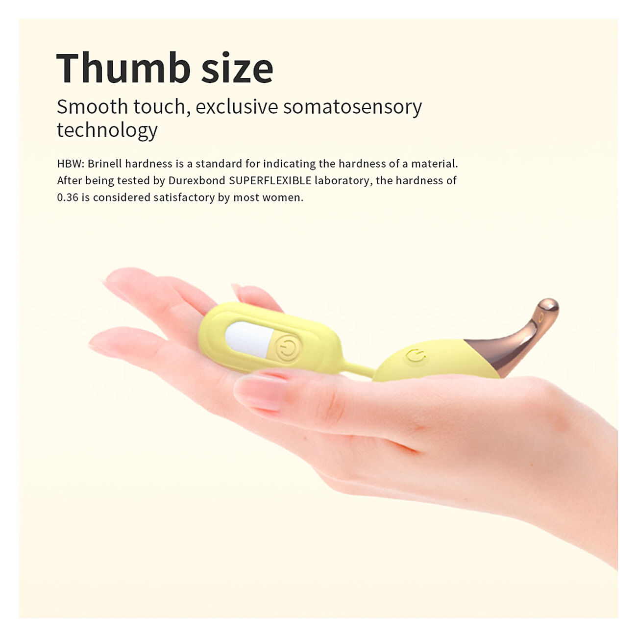 KOVIDA - 4-osainen kiihotinsetti kauko-ohjaimella, keltainen