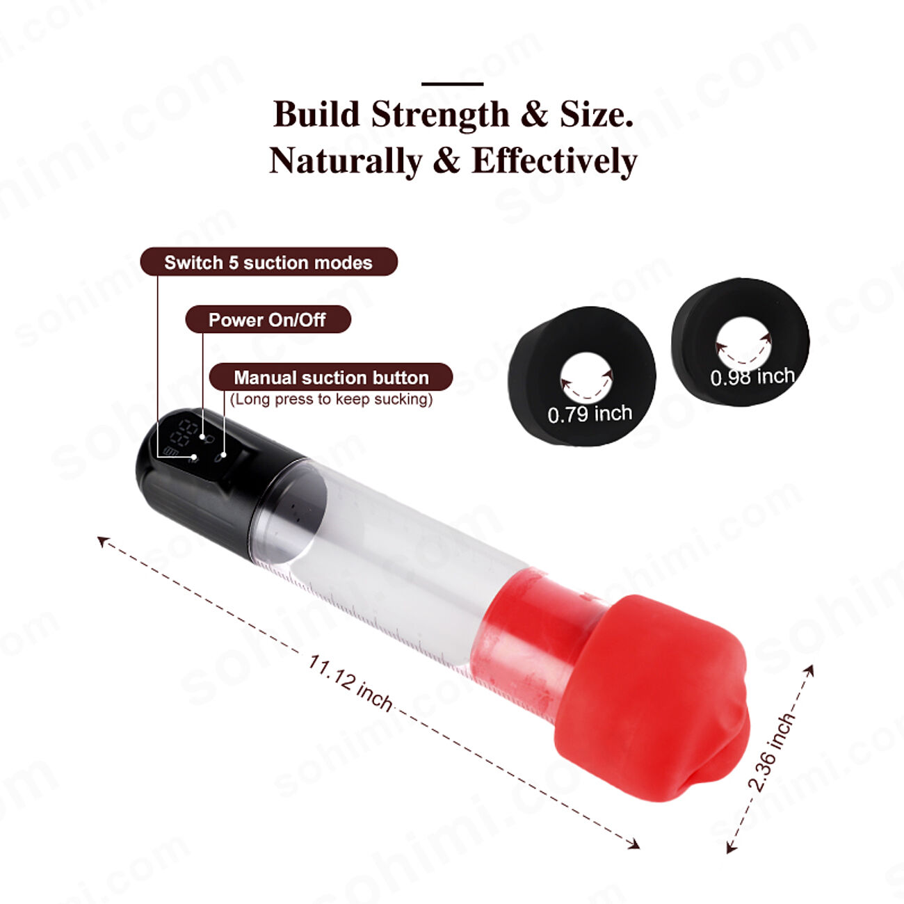 SOHIMI Nebula - Motorisoitu penispumppu
