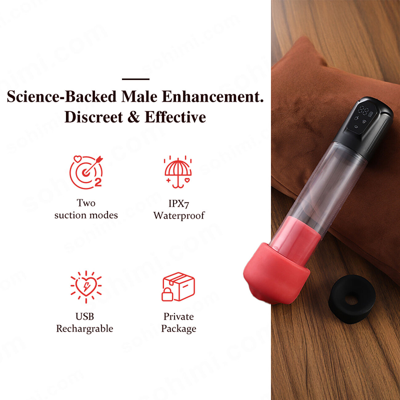 SOHIMI Nebula - Motorisoitu penispumppu