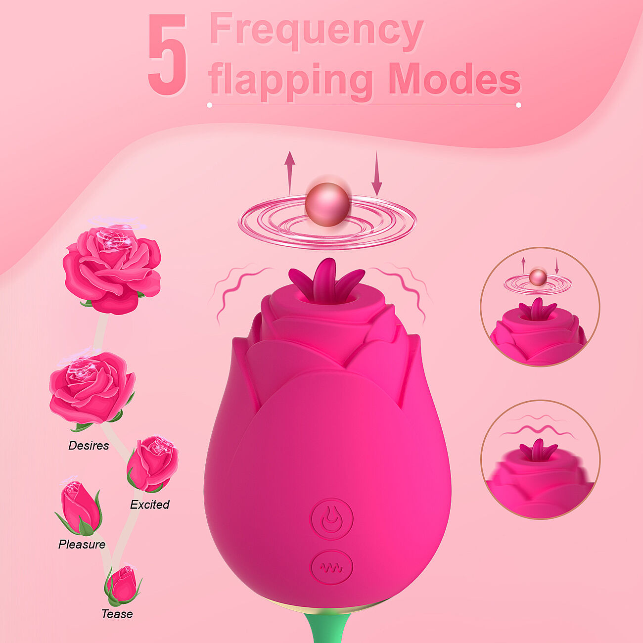 SOHIMI Jonguil - Imev� klitoriskiihotin v�rin�kuulalla