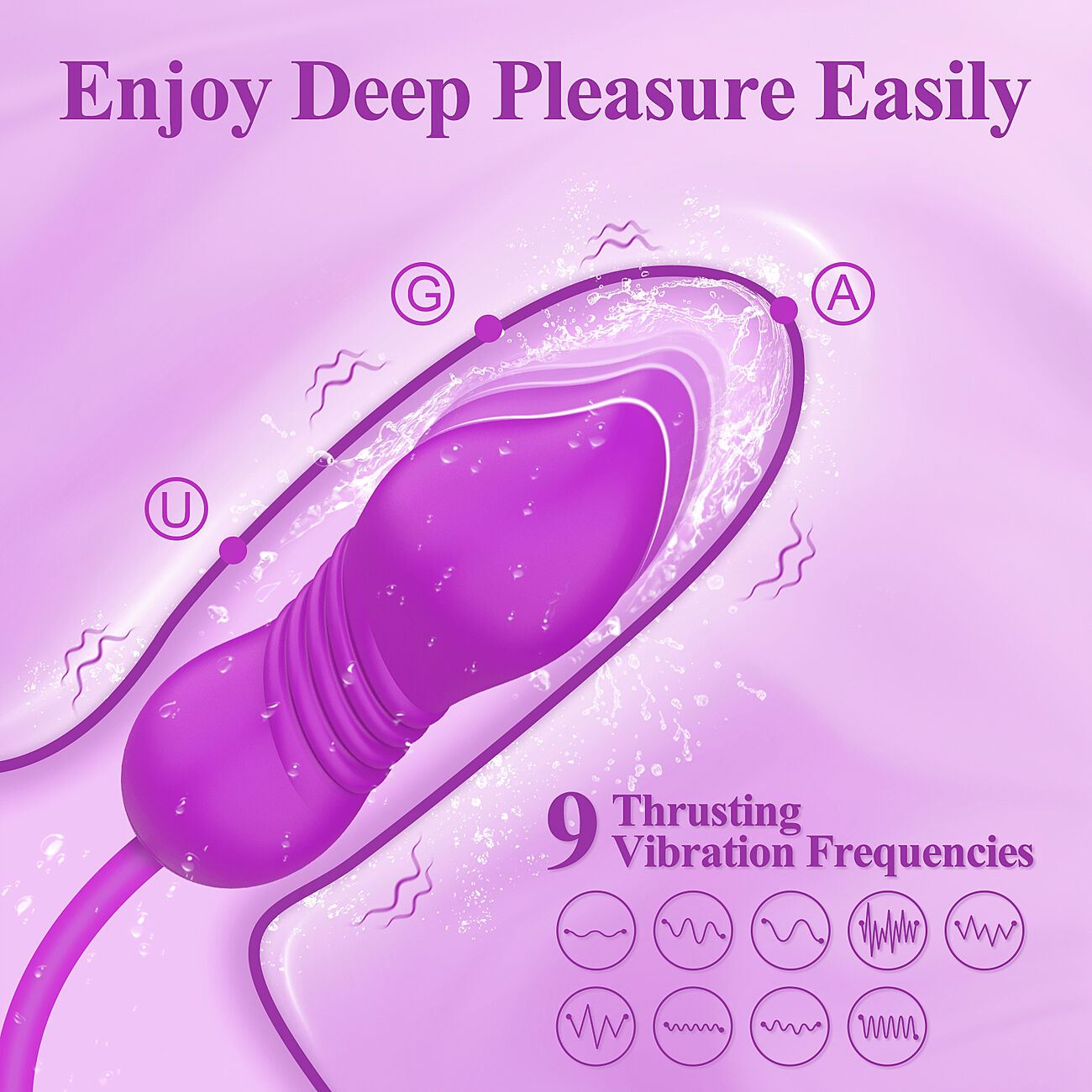 SOHIMI Carmen - 3 in 1 ruusuvibraattori