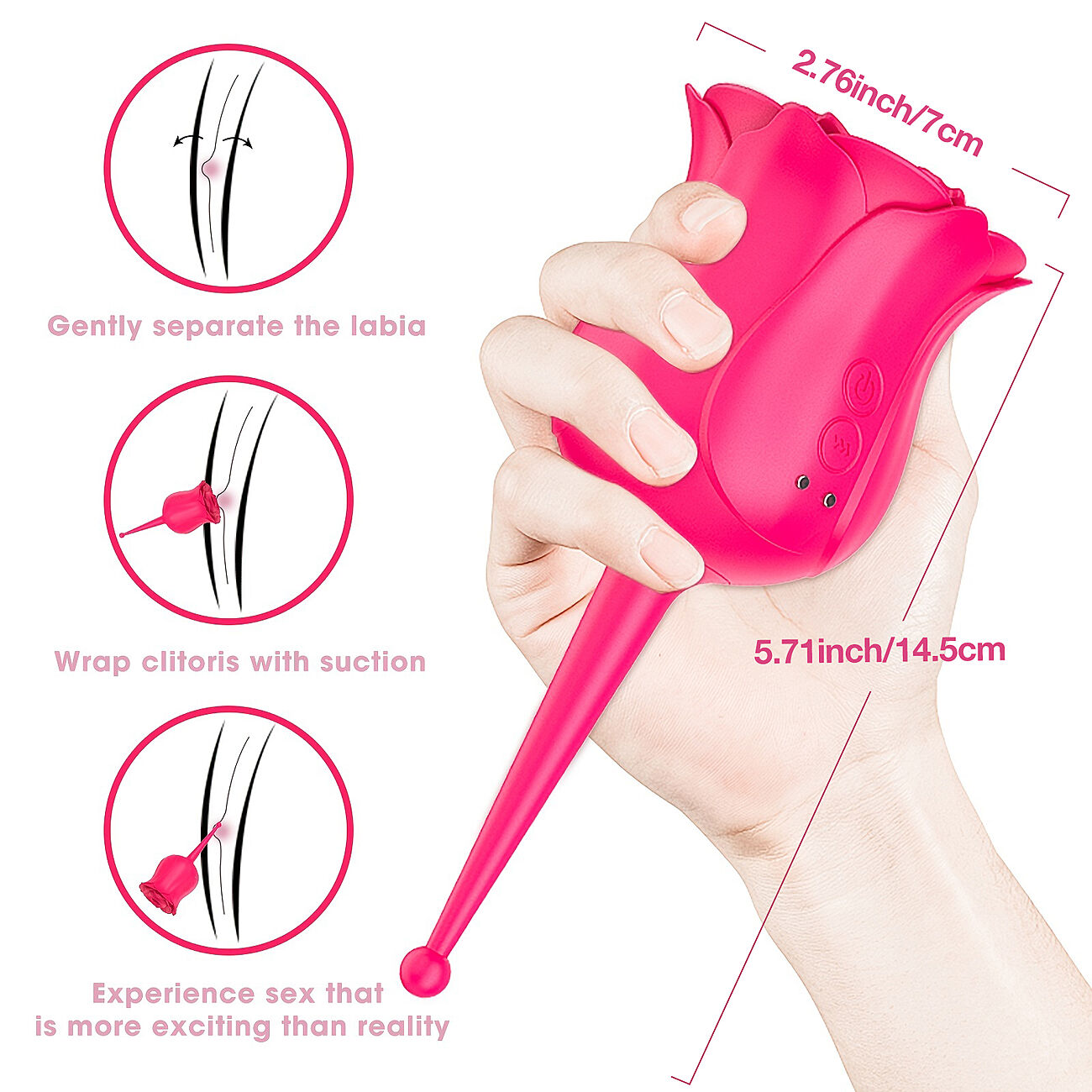 SOHIMI Thorn - Ruusunpiikki klitoriskiihotin