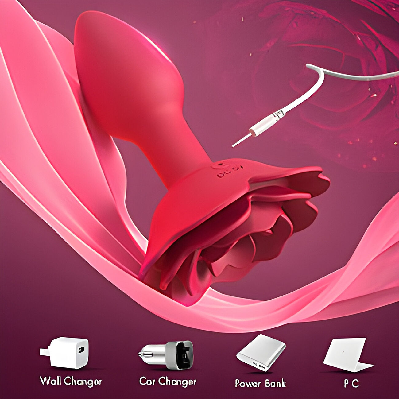 SOHIMI Rose - Pyriv anaalitappi vrinill