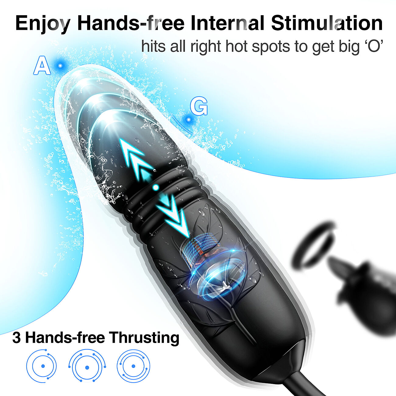 SOHIMI Nessus - 3 in 1 vibraattori