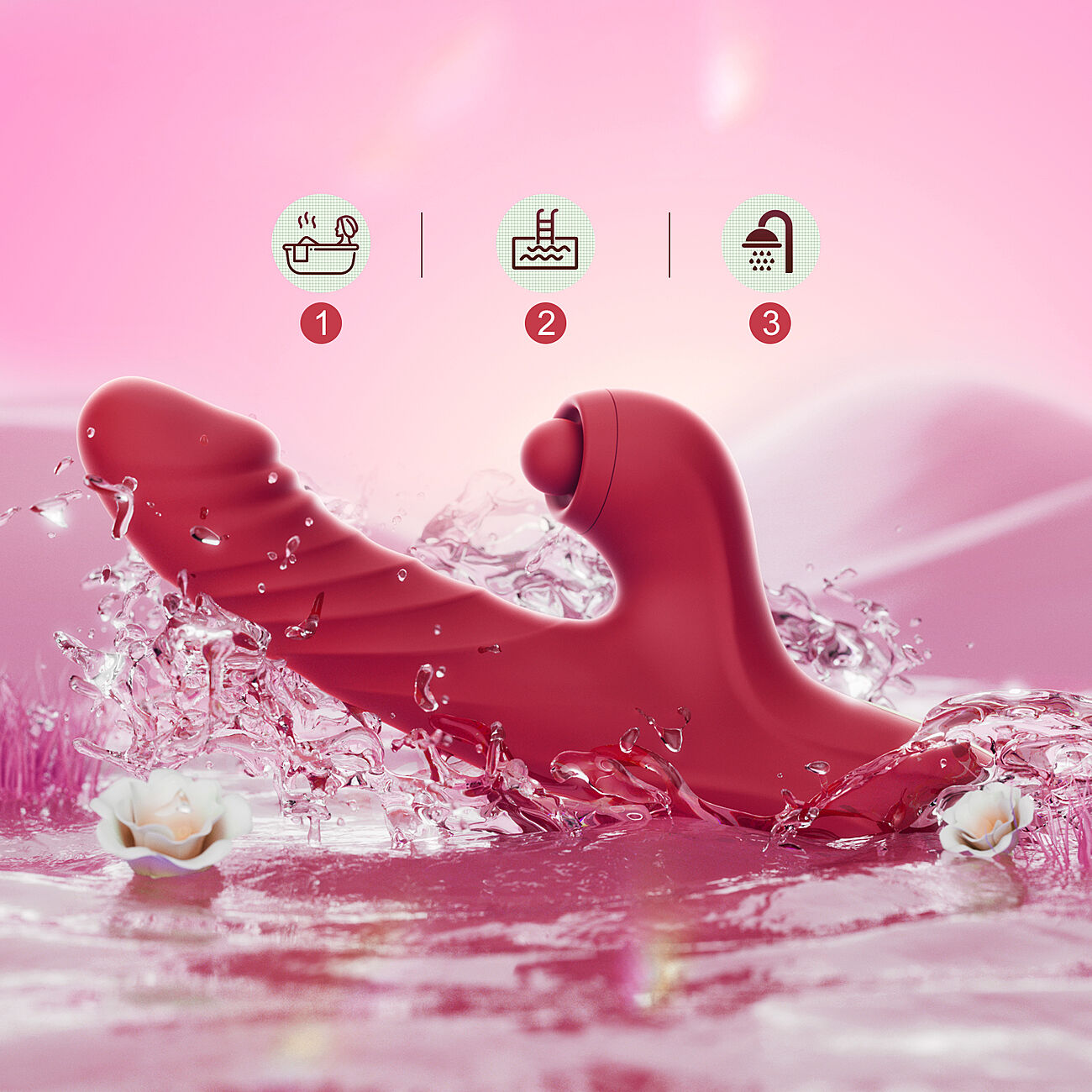 SOHIMI Cherly - Vibraattori klitoriskiihottimella