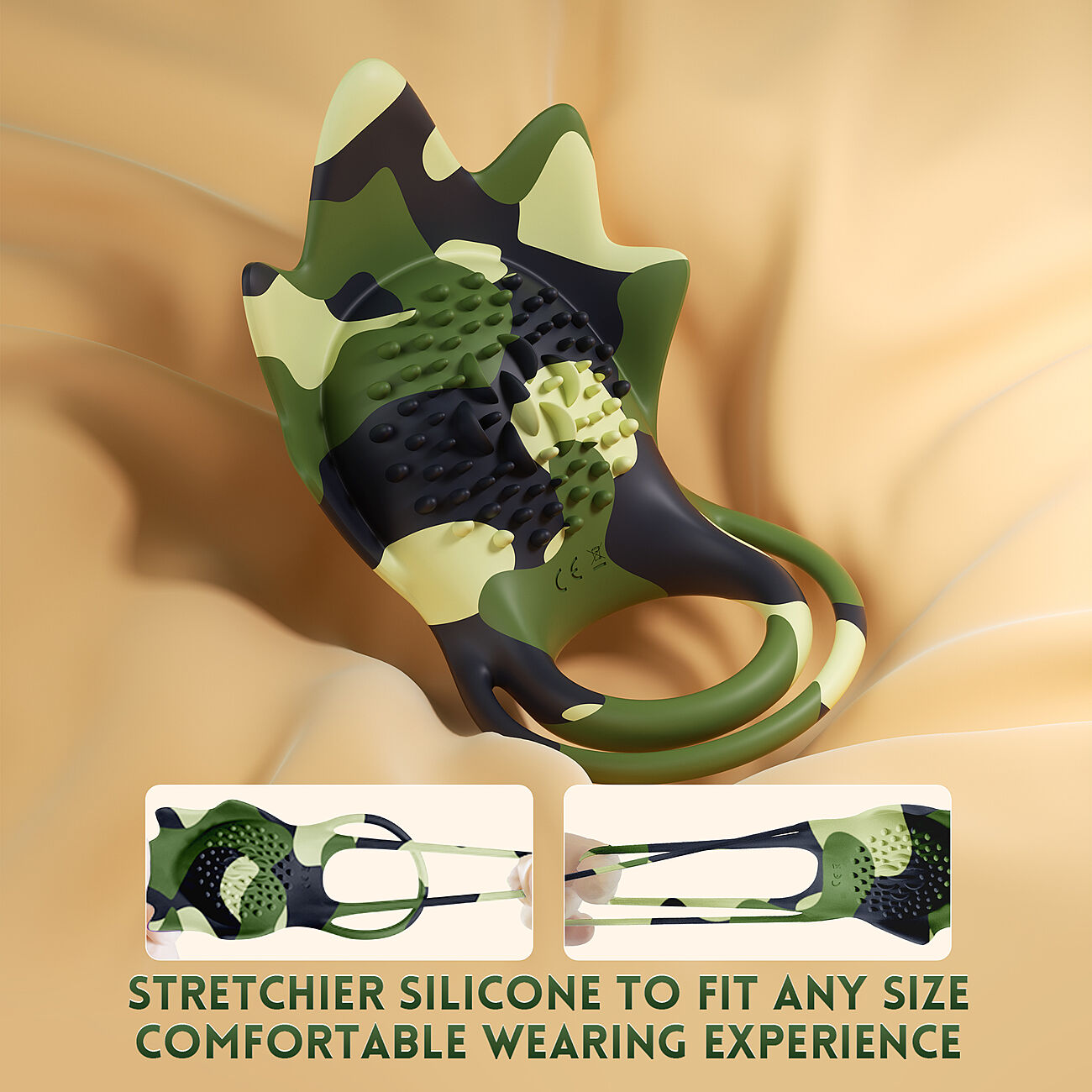 SOHIMI Starfish - Penisrengas klitoriskiihottimella