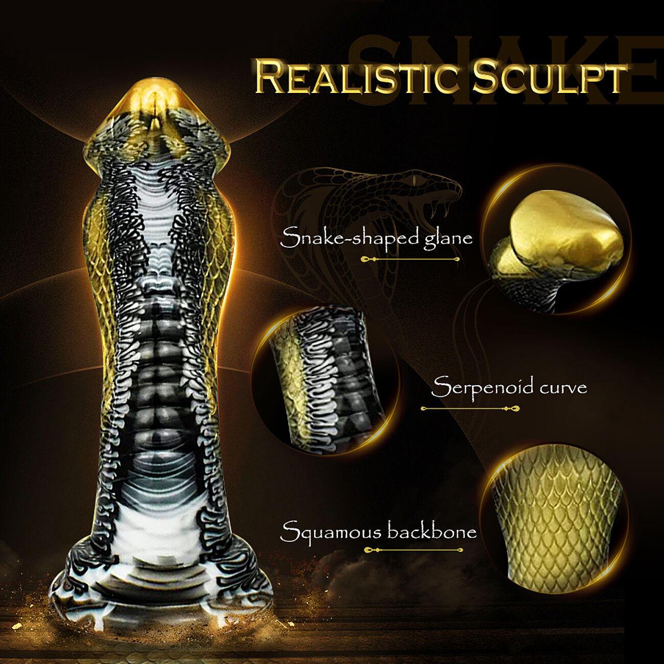 SOHIMI Golden Cobra - Krmedildo