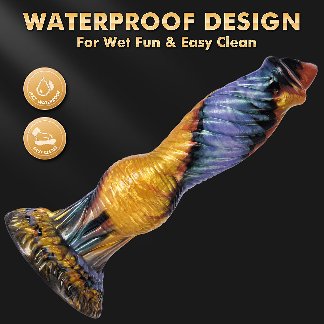 SOHIMI Phoenix - Fantasiavibraattori, gold