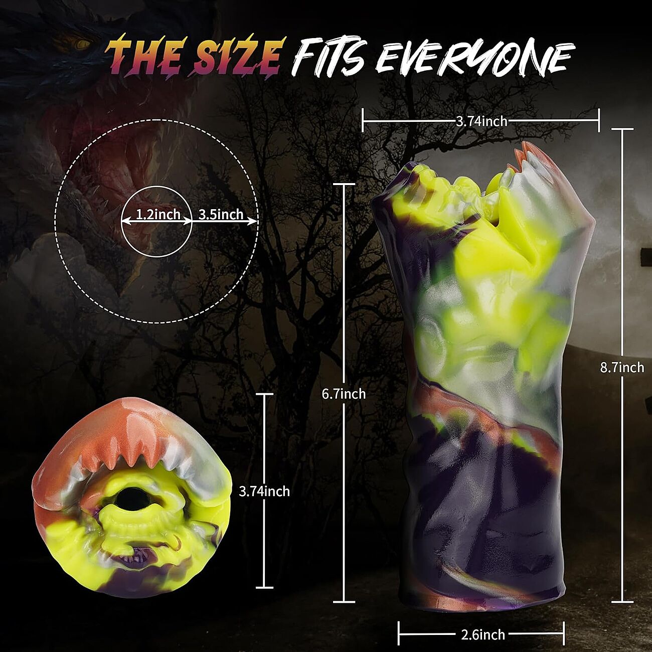 SOHIMI Dragon mouth - Tekosuu, monivrinen