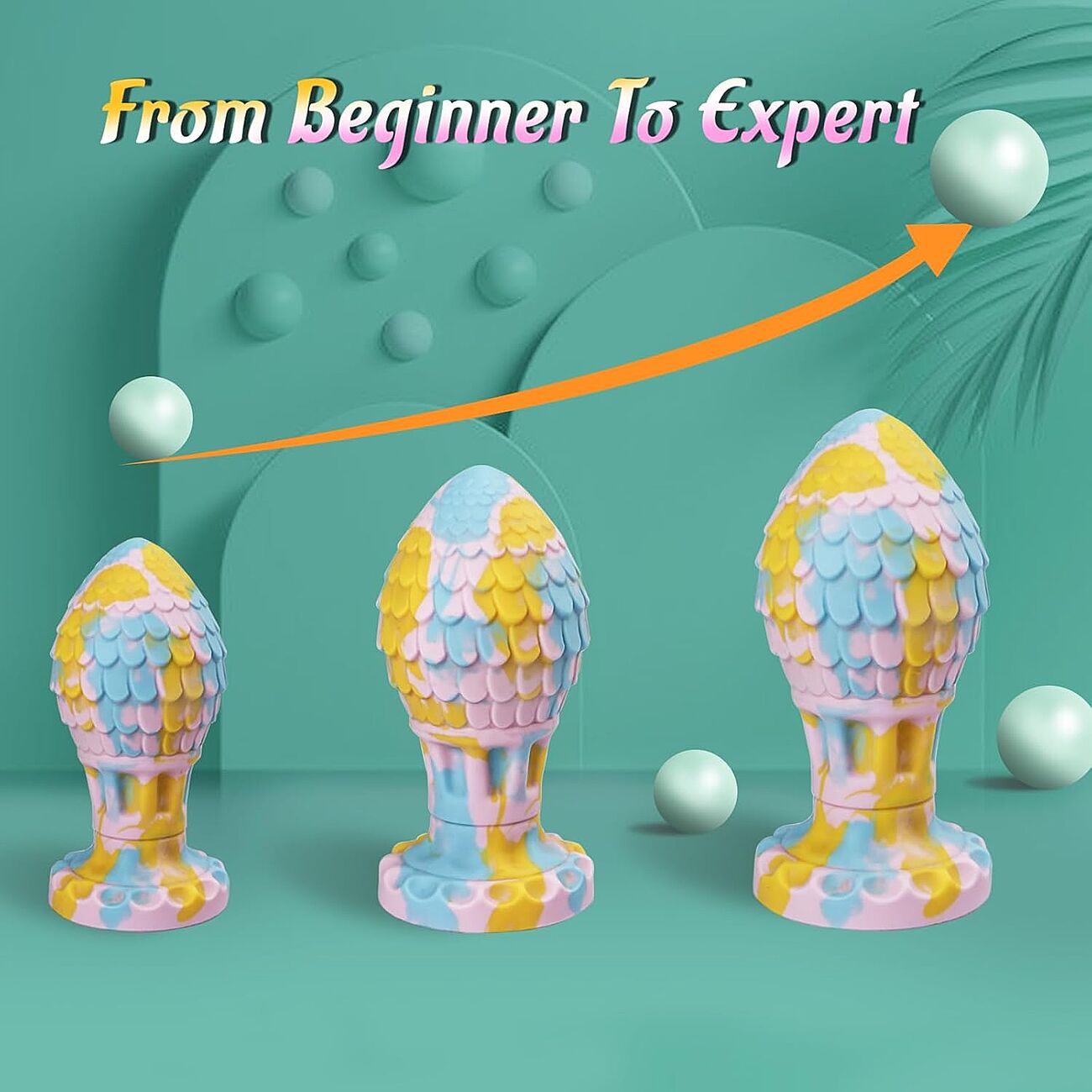 SOHIMI Torpedo - Anaalitappi, lohikrmeen muna