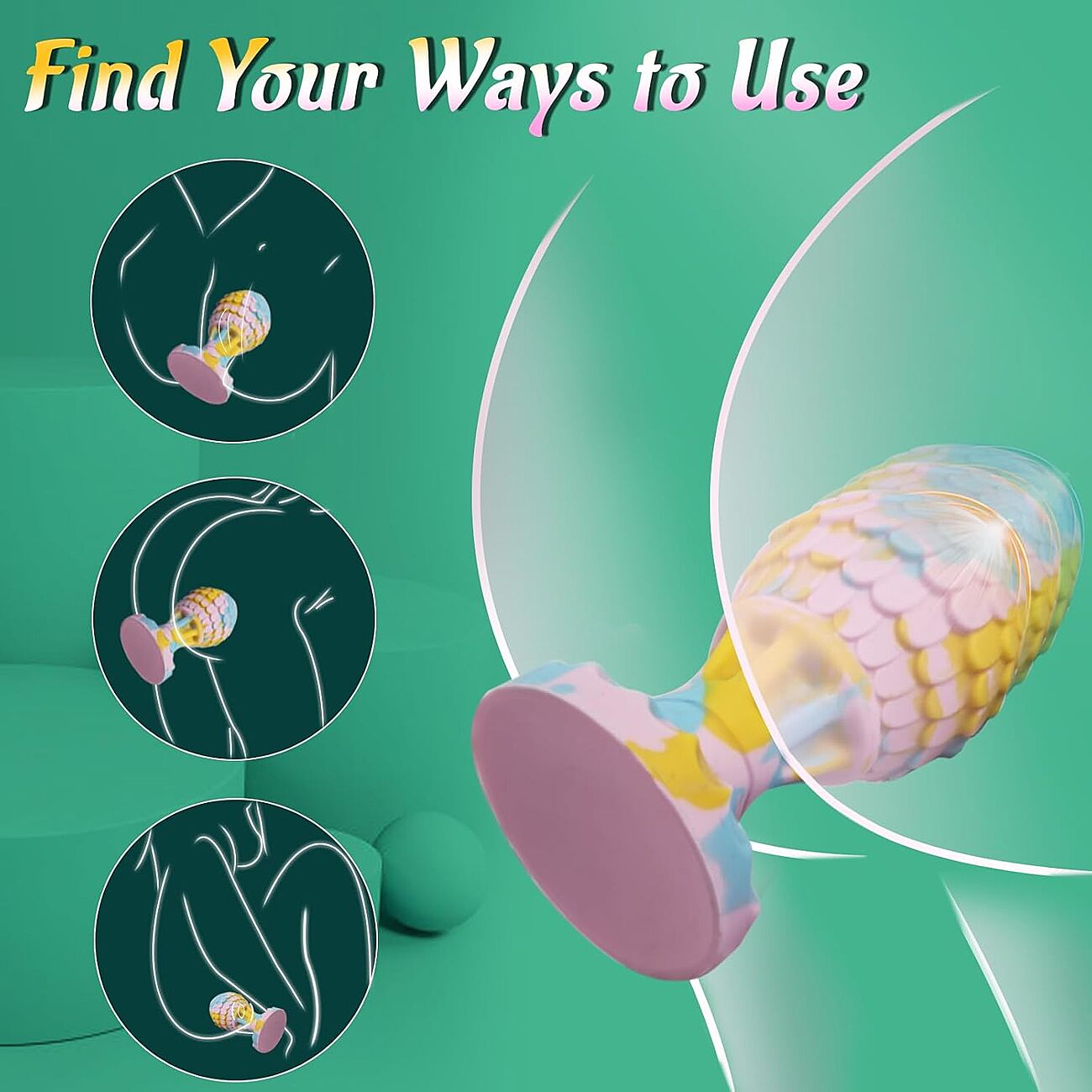 SOHIMI Torpedo - Anaalitappi, lohikrmeen muna