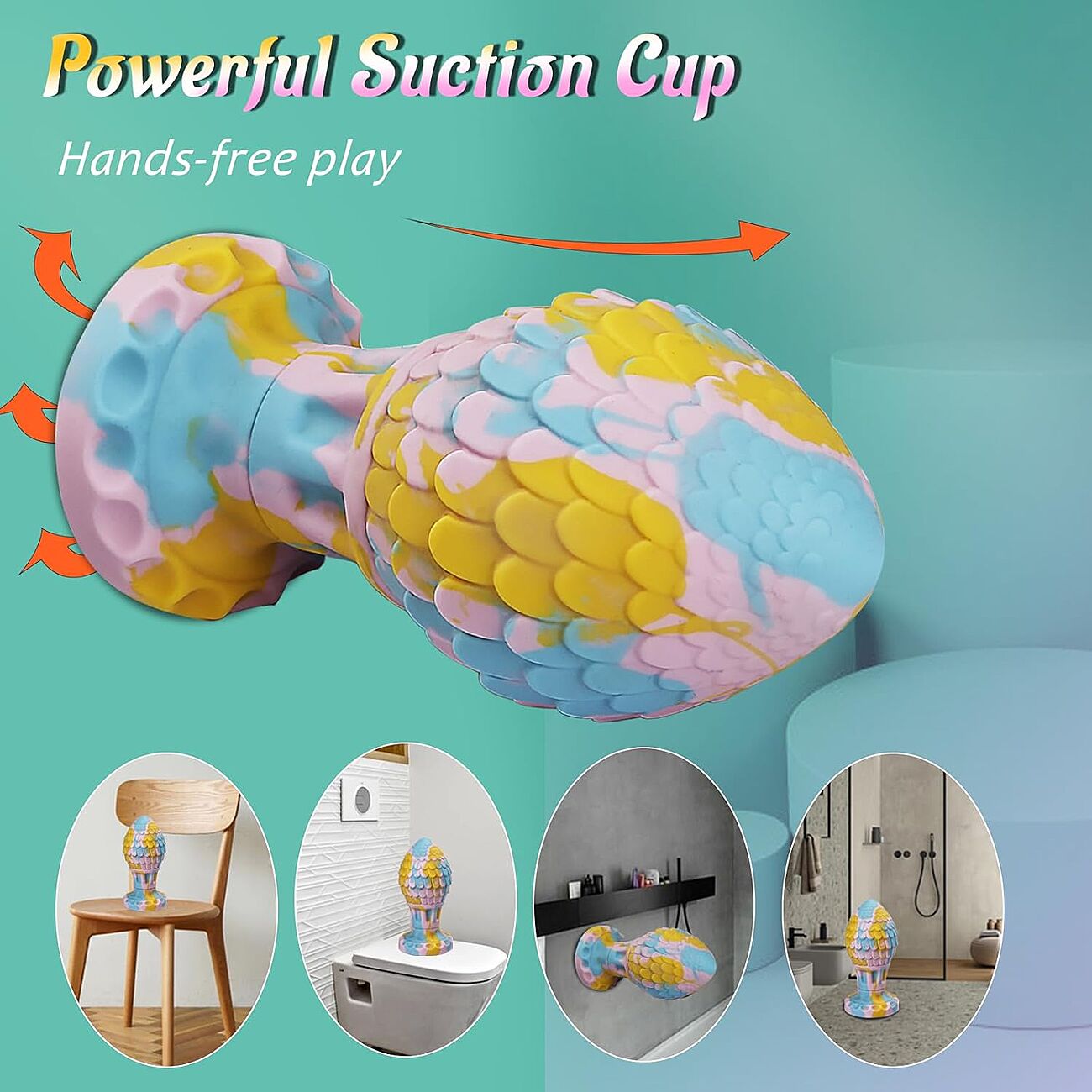 SOHIMI Torpedo - Anaalitappi, lohikrmeen muna