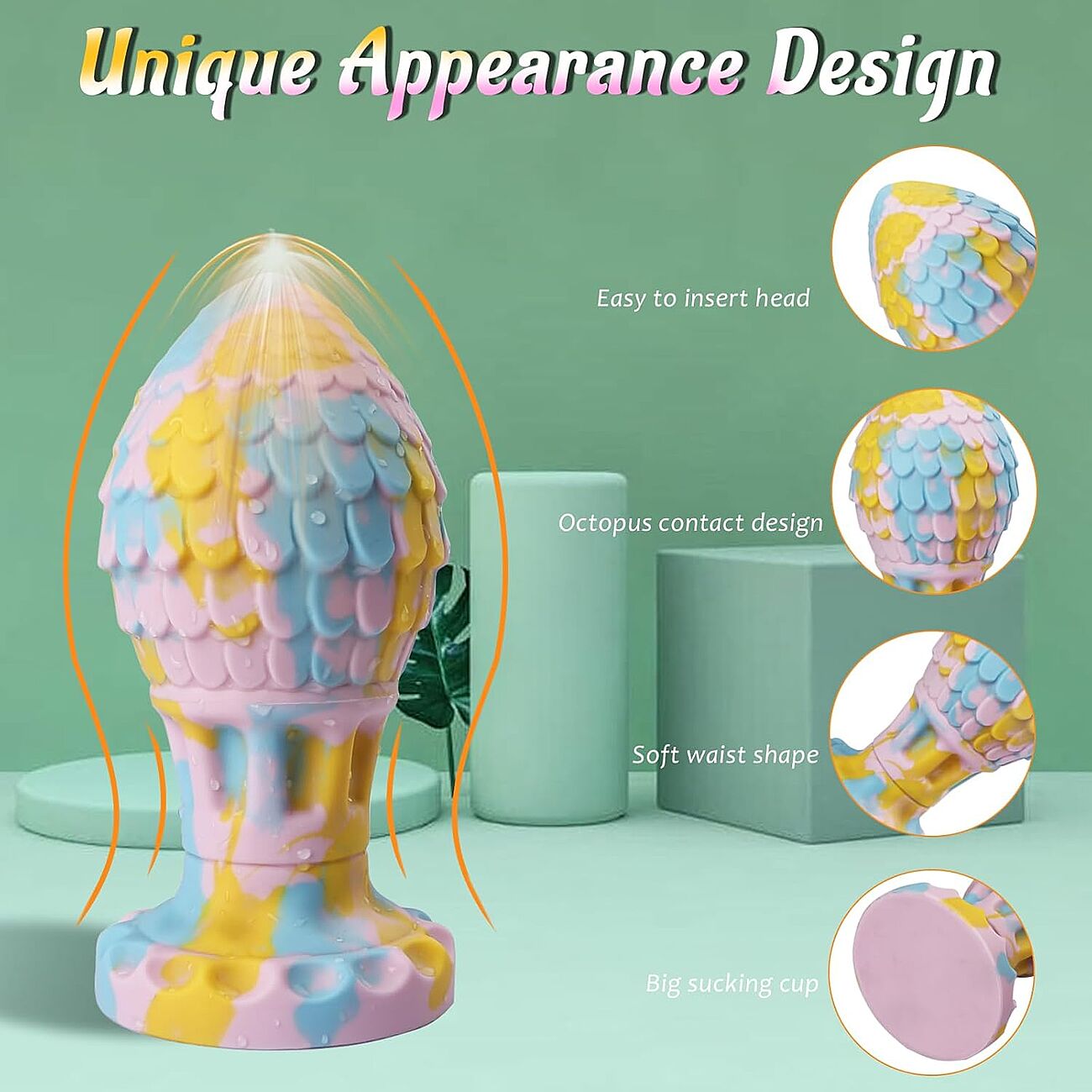 SOHIMI Torpedo - Anaalitappi, lohikrmeen muna