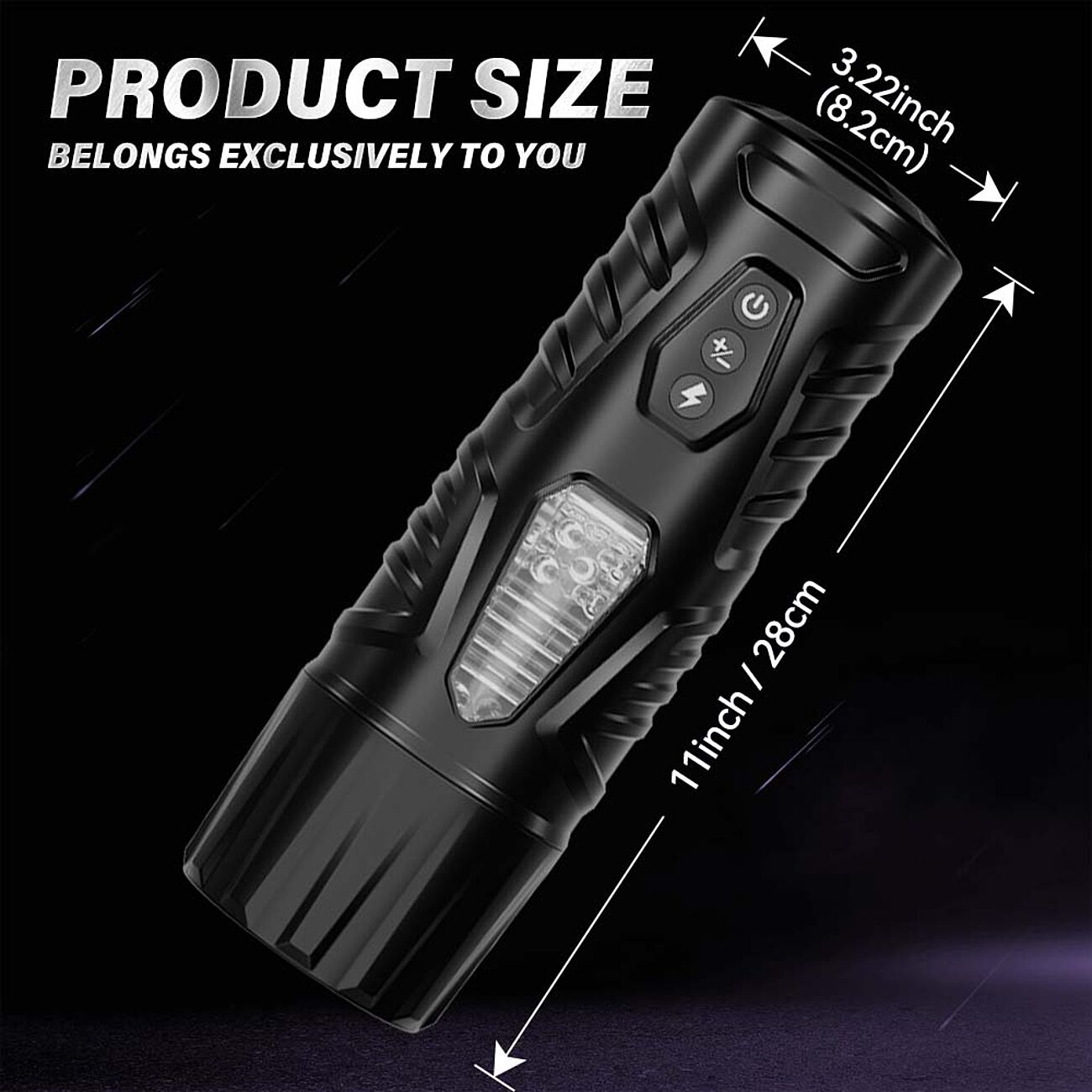 SOHIMI Black Knight - Automaattimasturbaattori