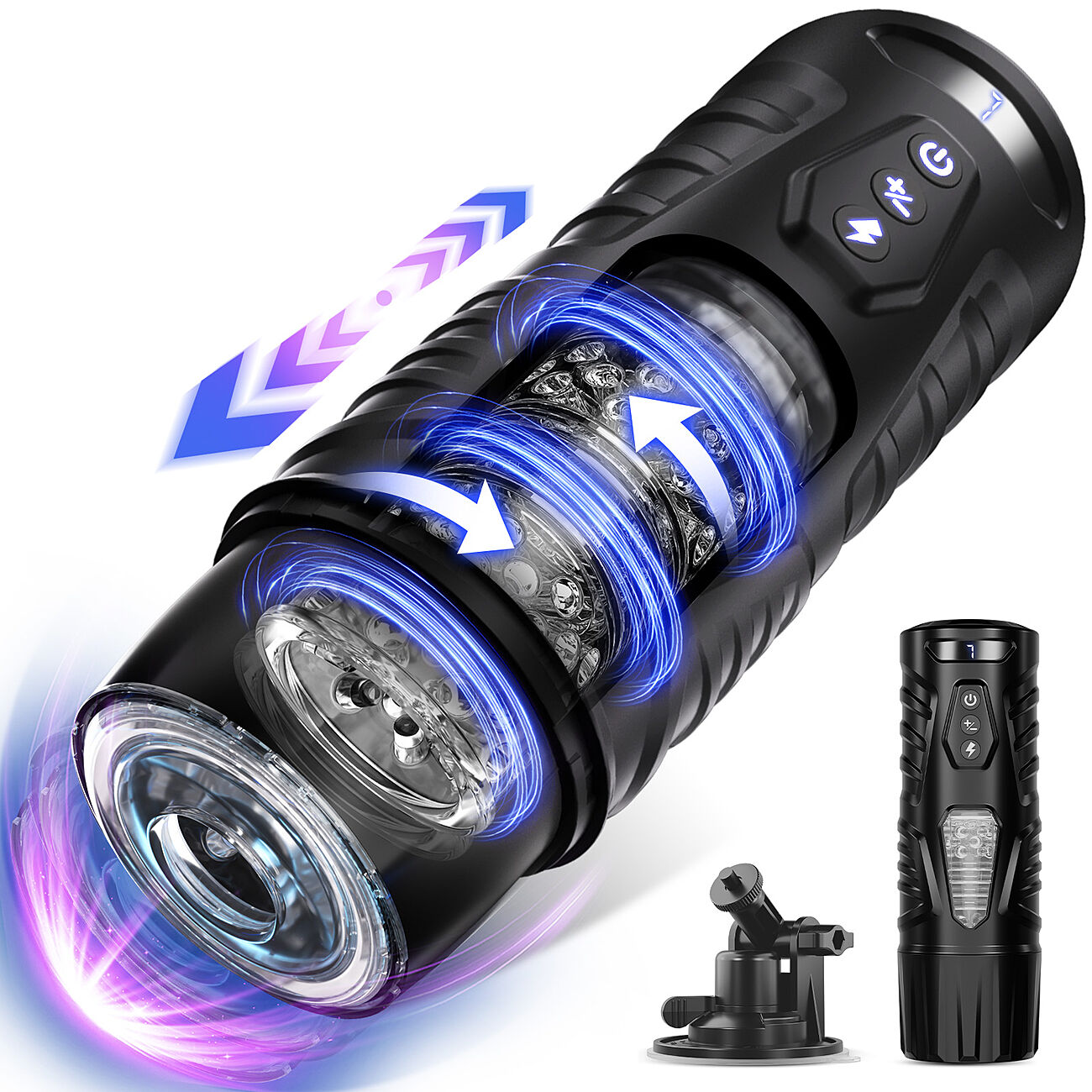 SOHIMI Black Knight - Automaattimasturbaattori