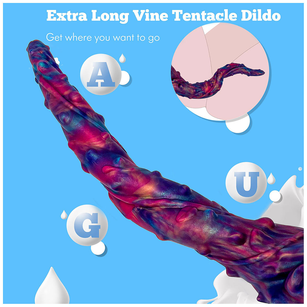 Alien Toys Thyrazul - J�ttikokoinen fantasiadildo