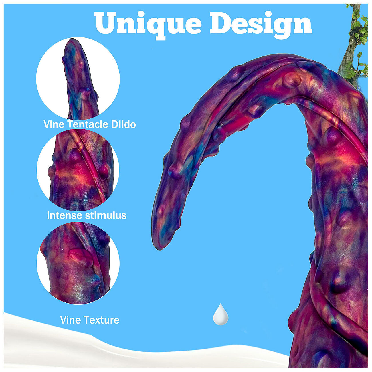 Alien Toys Thyrazul - J�ttikokoinen fantasiadildo