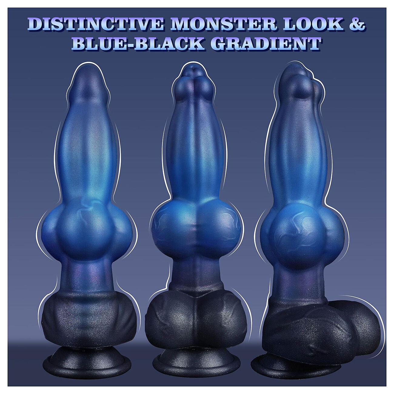 Alien Toys Adolf - Fantasiadildo imukupilla