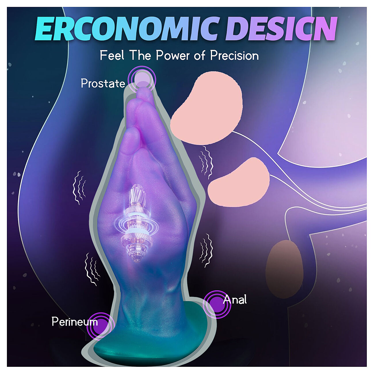 Alien Toys Serpentis - V�risev� anaalitappi