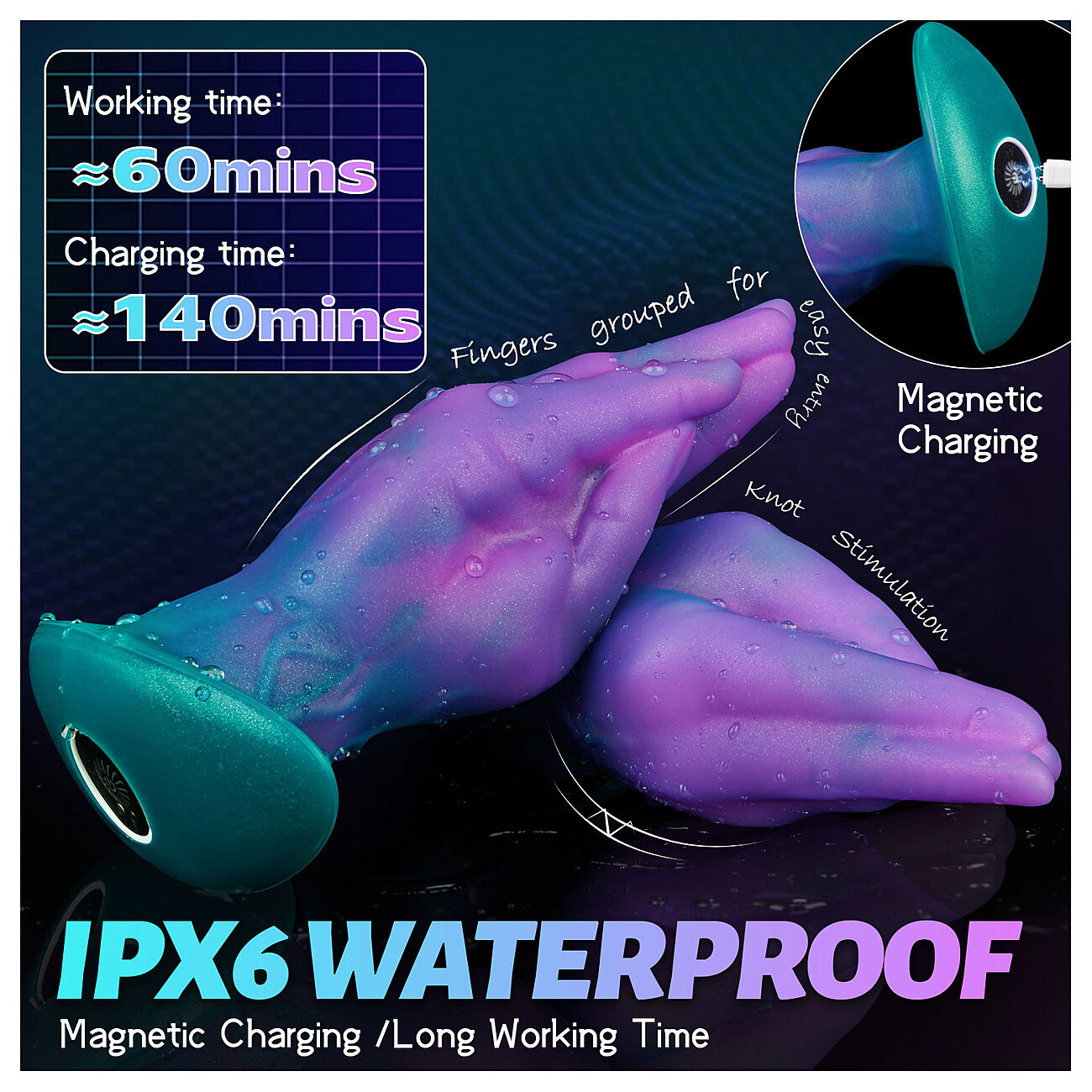 Alien Toys Serpentis - V�risev� anaalitappi