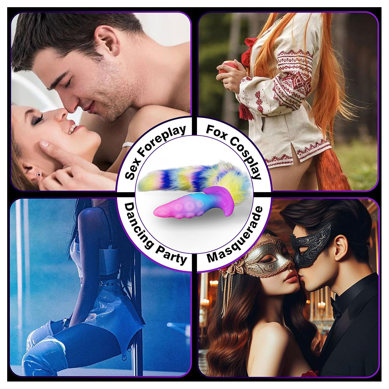 Alien Toys Blazing Tail - Anaalitappi h�nn�ll�