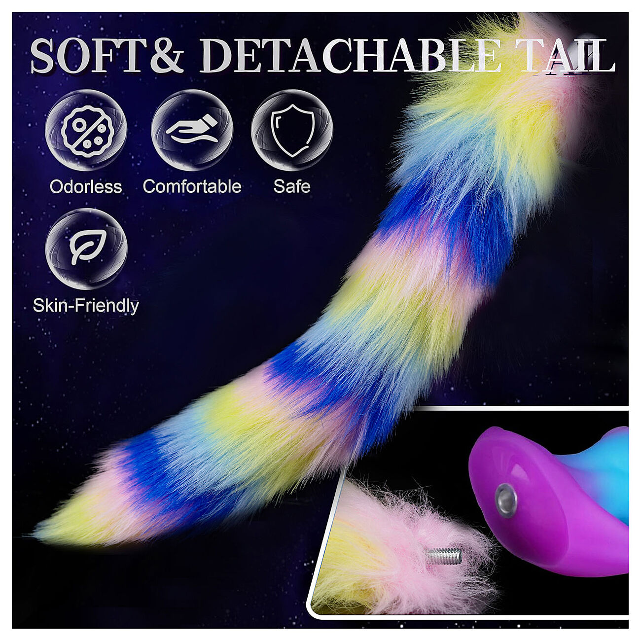 Alien Toys Blazing Tail - Anaalitappi h�nn�ll�