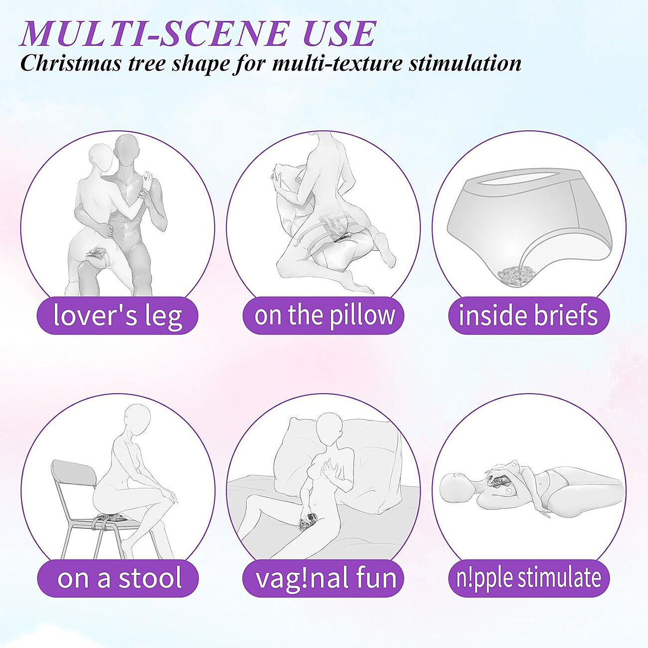 Alien Toys Syrah - V�risev� reisiharness kauko-ohjaimella