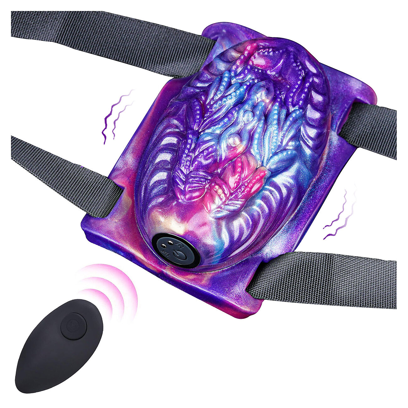 Alien Toys Syrah - V�risev� reisiharness kauko-ohjaimella