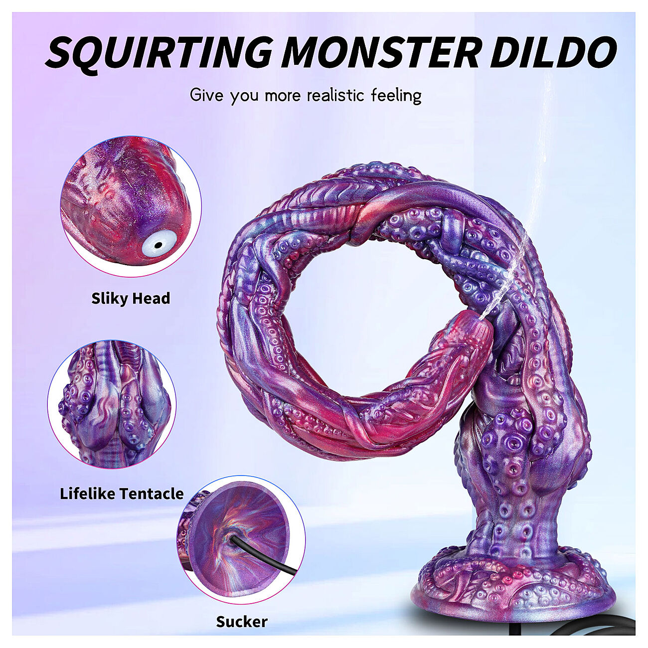 Alien Toys Viserion - Ejakuloiva fantasiadildo