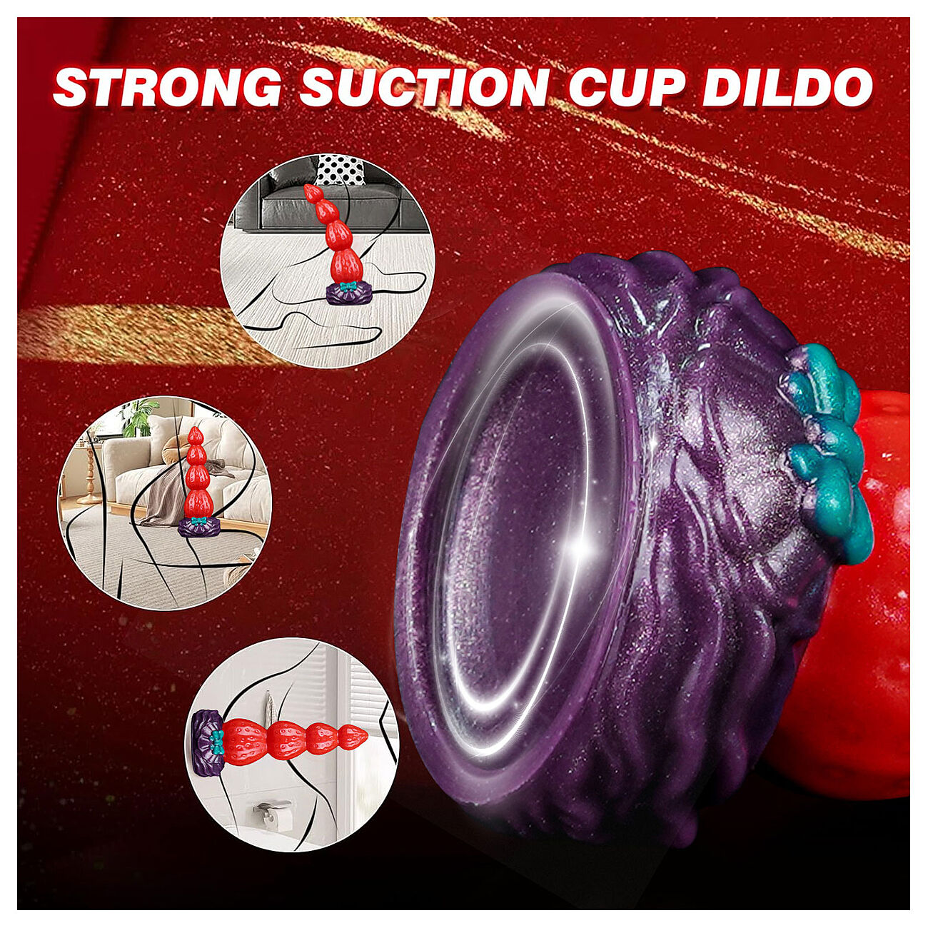 Alien Toys Strawberry Pole - Anaalitappi